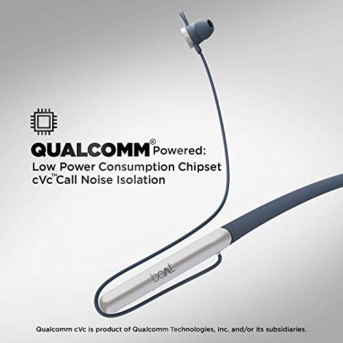 Image of boAt Rockerz 295v2 Wireless Neckband with BT v5.0, IPX7 Water Resistance, ASAP Fast Charge, Vibration Alert, Dual EQs, Immersive Sound, Up to 12H Playback(Bold Blue)