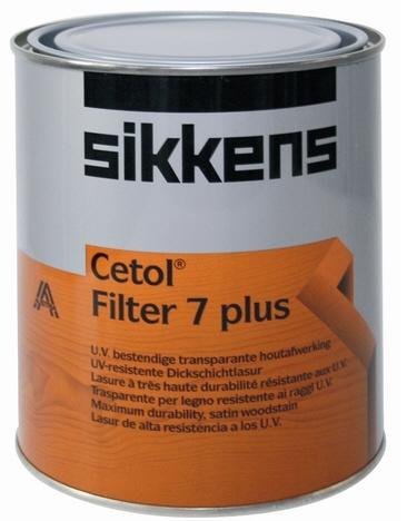 Sikkens Cetol Filter 7 Plus Wood Stain Various Sizes and Colours