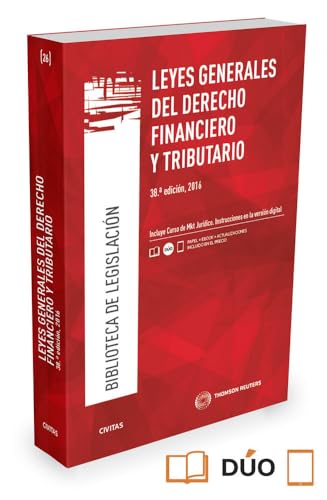 Portada de Leyes Generales del Derecho Financiero y Tributario