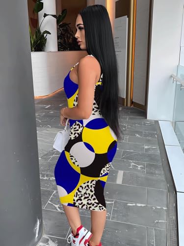 Image of Mrskoala Women Midi Tank Dresses Sexy Club Casual Dress Summer