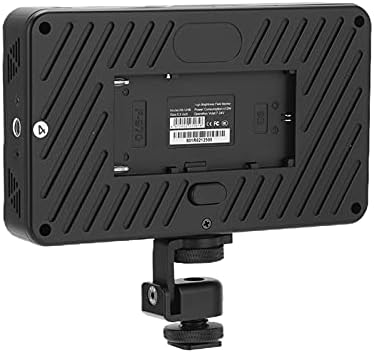R6 5.5inch Camera Field Monitor, Ultra Bright Touch Screen 4K HDMI Display, 178° Full View, Video Assist Slim HDR Monitor with LUT HDR for DSLR Cameras, Handheld Stabilizer