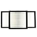 HQRP 3-Pack HEPA Filters Compatible with Afloia (AQ8/Q8) / Honati/Hysure Q7 / Tenergy Sorbi 2-in-1 Air Purifier