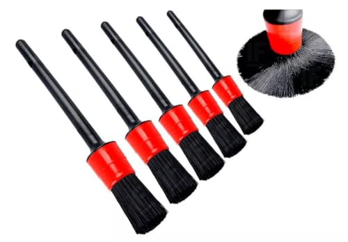 Kit Premium De Pincel Para Lavagem Detalhada Automotiva