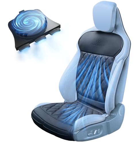 DR.HILL Air Suction Cooling Car Seat Covers, 12V 24V Ventilated