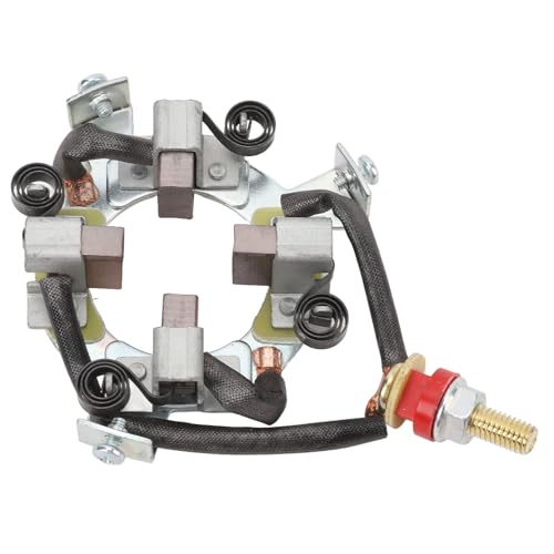 Kit de Escova de Carbono do Motor, Kit de Reparo de Suporte de Escova de Carbono de Furo Central de