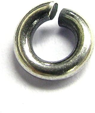 10 pcs Antique 925 Sterling Silver 5mm Heavy Duty Round Open Jump Rings 17 GA Gauge / 1.2mm Wire/Women Jewelry Making Findings DIY