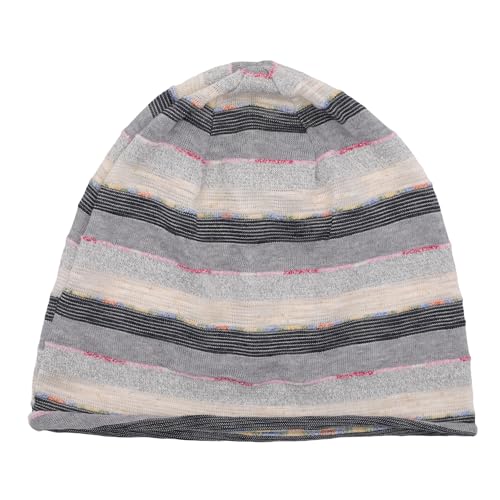 Image of ZLYC Cotton Thin Slouchy Beanie Hat for Men Women Fashion Soft Stretch Knit Skull Cap