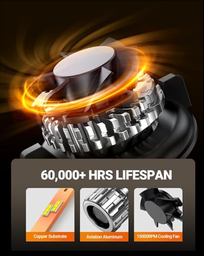 Image of SEALIGHT H13 Fog Light Bulbs, ๐:๐ ๐๐ข๐ง๐ข ๐๐ข๐ณ๐, Pack of 2