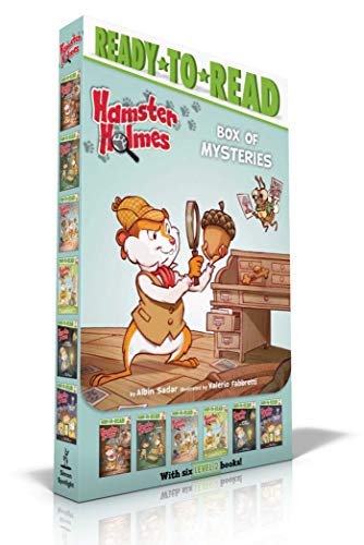 Hamster Holmes Box of Mysteries: Hamster Holmes, a Mystery Comes Knocking; Hamster Holmes, Combing for Clues; Hamster Holmes, On the Right Track; ... the Dark?; Hamster Holmes, A Big-Time Puzzle
