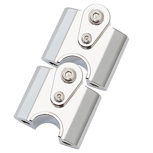 Barra elevadora manillar R18 cromada en aluminio para moto 2020-2022 3