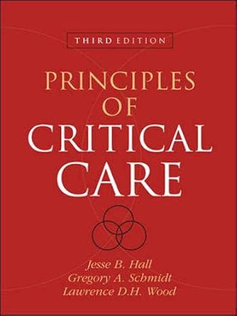 Principles of Critical Care 3rd Edition book cover