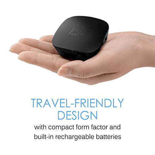 Sistema de fone de ouvido sem fio Bluetooth MEE Audio Connect T1N1 para TV – Inclui transmissor de á