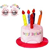 [himsyuden] 誕生日 帽子 メガネ 2点セ�