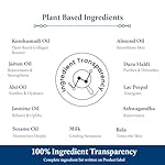 Blue Nectar Kumkumadi Body Oil for Glowing Skin | Moisturizing Oil for Dry Skin with Relaxing Aroma | Plant Based Body Oil for Women & Men (12 Herbs, 3.4 fl oz) - Image 5