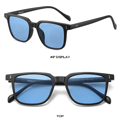 Gtand Unisex Vintage Retro Square Style Tinted Sunglasses For Men Women Fashion Rectangle Sun Glasses 52mm3