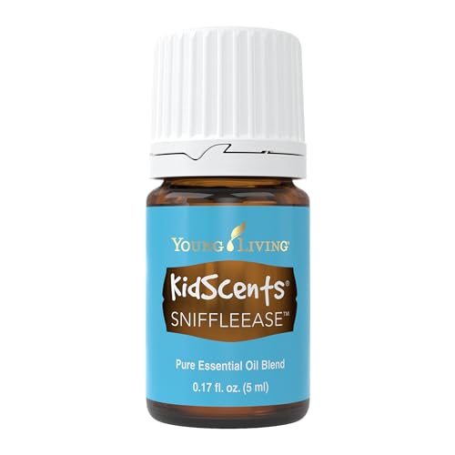 Young-Living-KidScents-SniffleEase-5ml-Kid-Friendly-Congestion-Relief-Natural-Childrens-Cold-Remedy-Child-Safe-Cough-Allergy-Relief-Eucalyptus-Oil-Chest-Rub