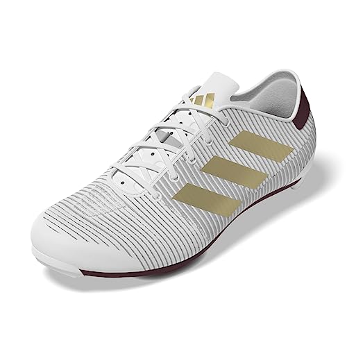 adidas The Road Shoe 2.0, Shoes-Low Unisex Adulto, FTWR White/Matte Gold/Shadow Red, 36 EU