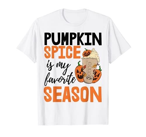 Spice Is Favorite Season Shirts Halloween Scary Tee Pumpkin Camiseta