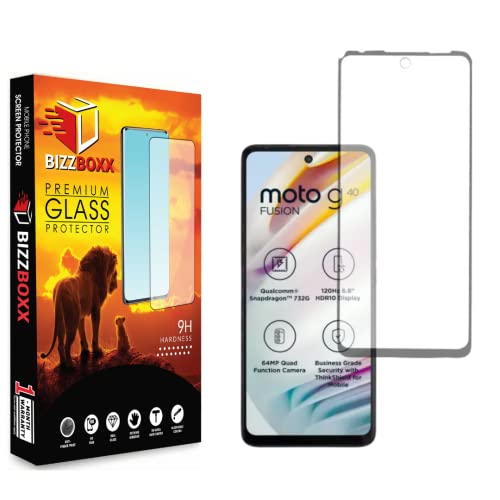 Image of MOTOROLA g72 Tempered Glass | DuraGlass & Anti Explosion | Full Screen Coverage-Edge to Edge | 9H Hardness | With Easy Installation Kit (Pack of 1)