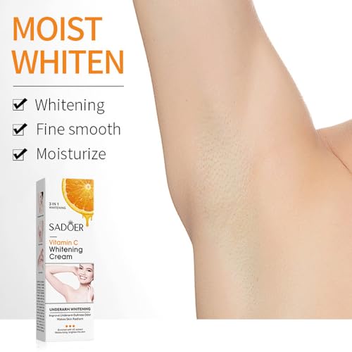 Teuln Skin Whitening Cream For Body,Lightening Cream For Intimate Areas And Bleaching,Vitamin C Dark Spot Remover Corrector For Neck,Armpit,Underarm thumb #1