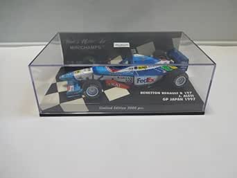 Benetton Renault B195 With Figurine Jean Alesi 1 F1 Grand Prix Du Canada 1995 Michael Schumacher Minichamps 517950601