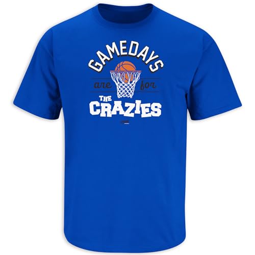 Gamedays T-Shirt for Duke College Fans (SM-5XL) (Royal Short Sleeve,
