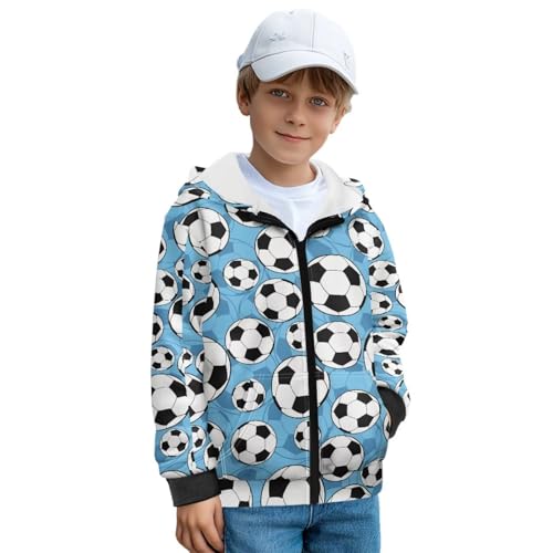 Dolyues Boy Hoodie Sweatshirt Zip-Up Casual Pocket Jacket Spring Fall Clothes with Long Sleeve and Pocket 6-13 Years2