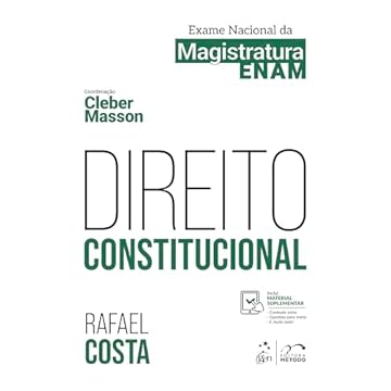 Capa do livro Direito Constitucional - Exame Nacional da Magistratura