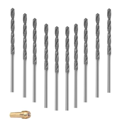 La Mejor Selección de Adoquin precio que puedes comprar esta semana. 34 10 brocas de diamante para joyas de piedra para jade, metal, ágata, jade, piedras preciosas, perlas, colgantes y adoquines.