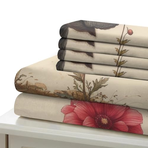 Parure de lit microfibre super douce 260x220 avec housse de couette 3D - 6