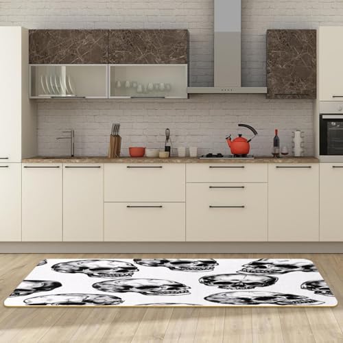Alfombrillas de cocina para pasillo y lavandería VAPOKF que protegen el suelo de salpicaduras 3