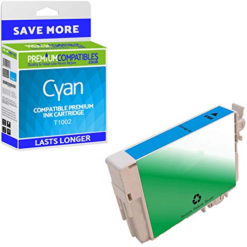 Image of Compatible T1002 Cyan High Capacity Ink Cartridge (C13T10024010)