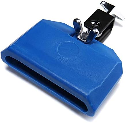 Jam Block, Blue Musical Percussion Block, Latin Drum Instrument, Plastic