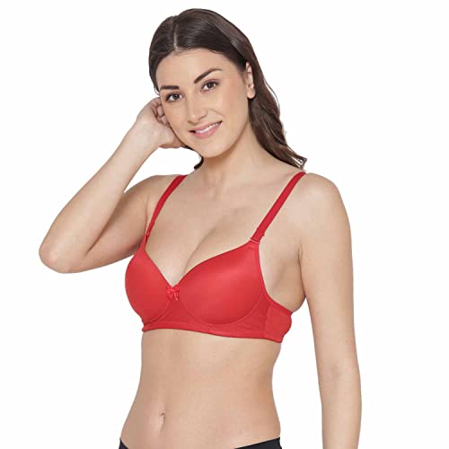 Image of Tweens - Heavily Padded Super Push-Up Bra - Balconette - Polyamide Fabric - 3 /4th Coverage, Multiway Straps, Wireless, Seamless - T-Shirt Bra