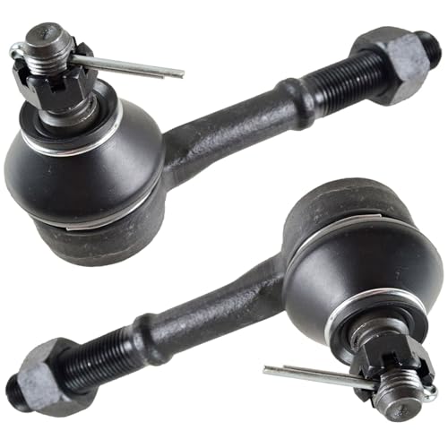 TRQ Front Inner Tie Rod Set 2 Piece Compatible with 1994 Nissan D21 1993-1995 Pathfinder 1995-1997 Pickup by TRQ - Used condition - US$25.88