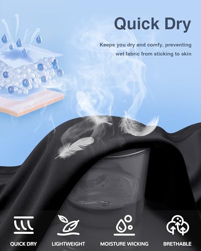 Runhit Men's UPF 50+ Sun Protection Shirts Long Sleeve UV Swim Shirt Fishing Hiking Running Rash Guard Quick Dry Lightweight4