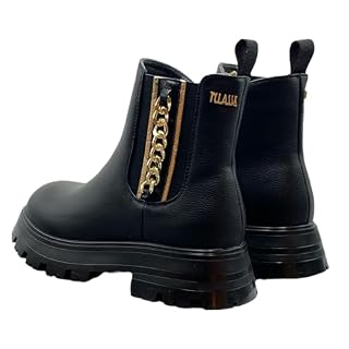 Alviero Martini 1a Classe Z 0644 729D Bottines Femme Beatles Noir Geo Classic – Image 2
