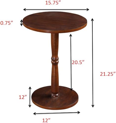 Miniatura 3 de Ufurpie Juego de 2 sillas decorativas de tela con mesa redonda de madera, silla moderna de mediados de siglo para sala de estar, dormitorio,