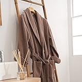 Multiusos: Su resistencia lo hace apto para la piscina, para llevar a natación, el SPA o como ropa de hotel. Absorbente y de estilo elegante.