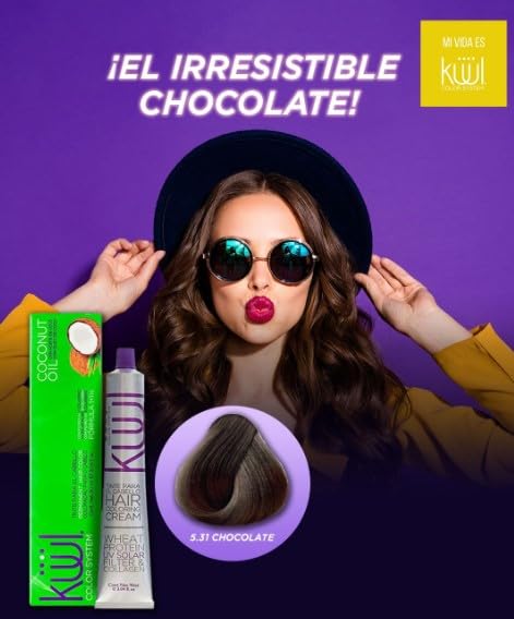 Miniatura 5 de Fantasy Nails Küül Color System, Chocolates (5.31 CHOCOLATE), 3.04 onzas líquidas