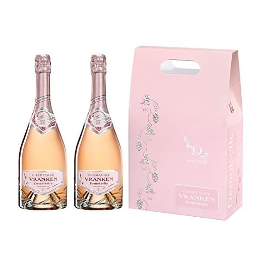 Champagne Vranken Demoiselle - E.O. Rose - Etui De 2 Bouteilles