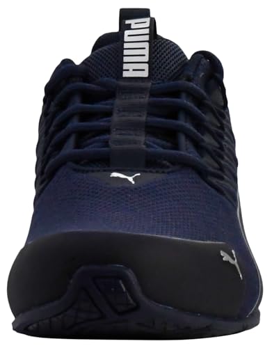 PUMA PUMA Men's Voltaic Evo Cross Training Shoes, Navy-White-Silver, 11.5
