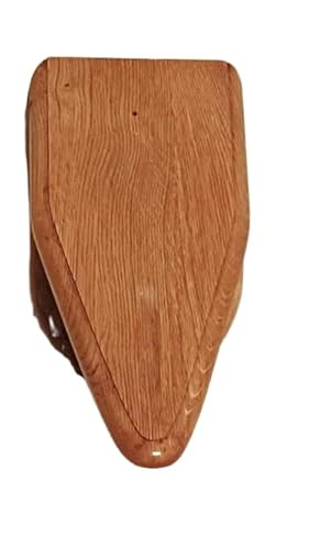 Spud's Wood Working Deer European Skull Mount Wall Pedestal (Light Oak)