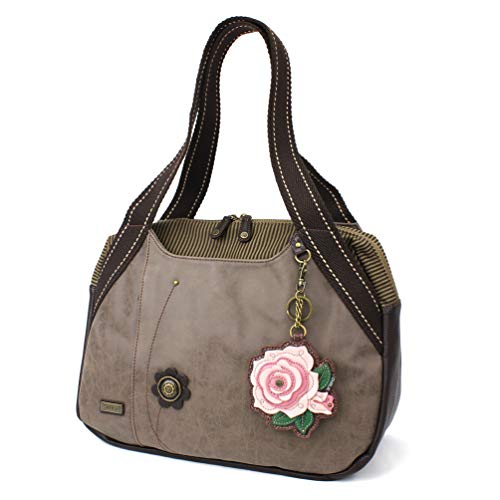 CHALA Bowling Bag - Pink Rose - Stone Gray