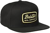 Brixton Men's Jolt Snapback, Black, One Size
