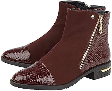Lotus Women's Coppice Ankle Boots, Red