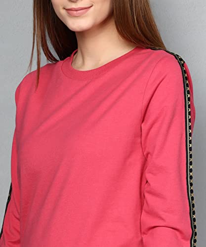 Image of Alan Jones Clothing Women's Cotton Round Neck Sweatshirt