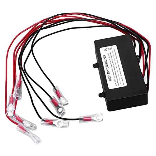 Ecualizador de Batería Digital 48V con Pantalla LED de Tubo, Estabilizador de Voltaje para Sistemas Solares e Industria Automotriz, Material ABS, 441 g miniatura 4