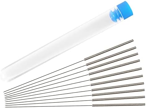 Aokin 3D Printer Nozzle Cleaning Kit, 10 Pcs 0.4mm Needles Cleaner, Stainless Steel Nozzle Cleaning Tool Kit