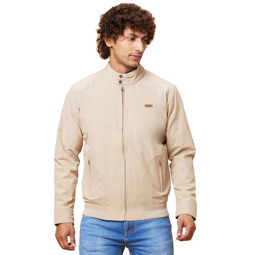 Image of Being Human Turquoise Regular Fit Men's Jacket Clothing
